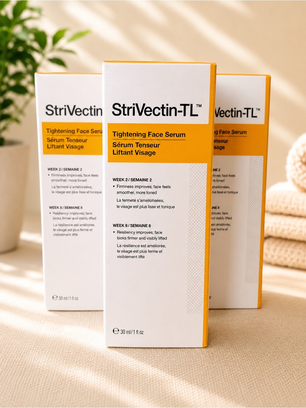 Lot of 3 StriVectin-TL Tightening Face Serum 1 fl oz / 30ml NEW Sealed Firming